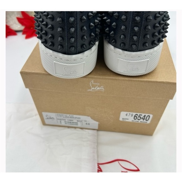 Christian Louboutin roller boat spike slip on sneakers size 44 made Italy main image 4
